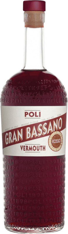 32,95 € Envío gratis | Vermut Poli Gran Bassano Rosso — Tinto