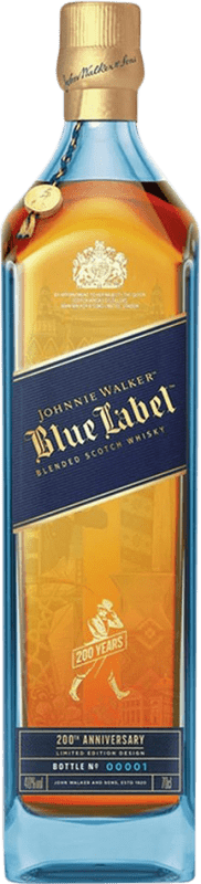 Envoi gratuit | Blended Whisky Johnnie Walker Blue Label 200Th Anniversary 70 cl