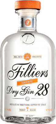 Бесплатная доставка | Джин Gin Filliers Tangerine Dry Gin 28 бутылка Medium 50 cl