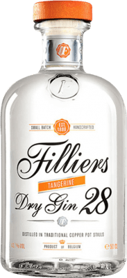 免费送货 | 金酒 Filliers Tangerine Dry Gin 28 瓶子 Medium 50 cl