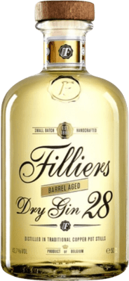 免费送货 | 金酒 Gin Filliers Barrel Aged Dry Gin 28 比利时 瓶子 Medium 50 cl