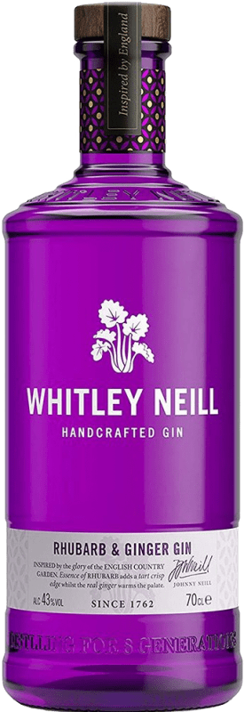 送料無料 | ジン Whitley Neill Rhubarb & Ginger Gin イギリス 70 cl