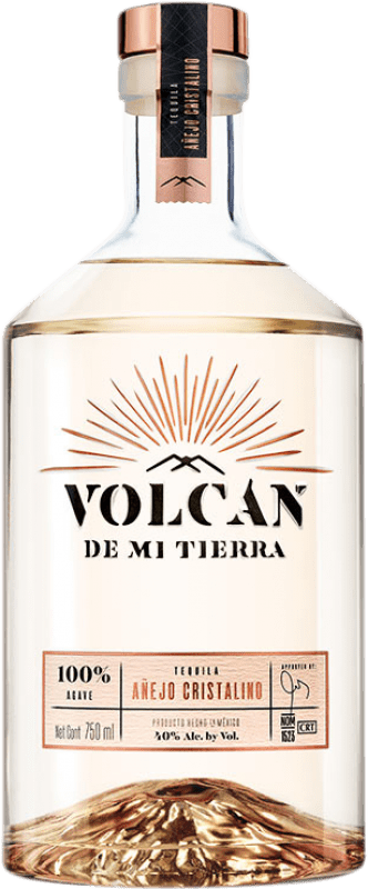 77,95 € | Tequila Volcán de mi Tierra Cristalino Añejo — Envelhecido México 70 cl