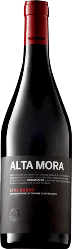 18,95 € Free Shipping | Red wine Cusumano Alta Mora D.O.C. Etna Italy Nerello Mascalese Bottle 75 cl