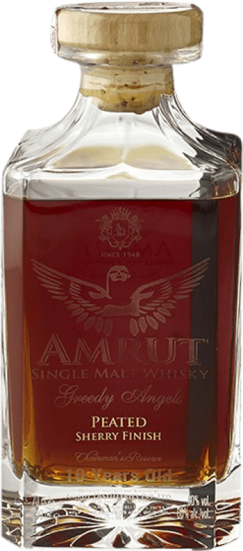 1 054,95 € | Whisky Single Malt Amrut Indian Amrut Greedy Angels India 70 cl