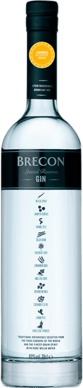 44,95 € | Gin Penderyn Brecon Special Premium Gin Réserve Bouteille Magnum 1,5 L