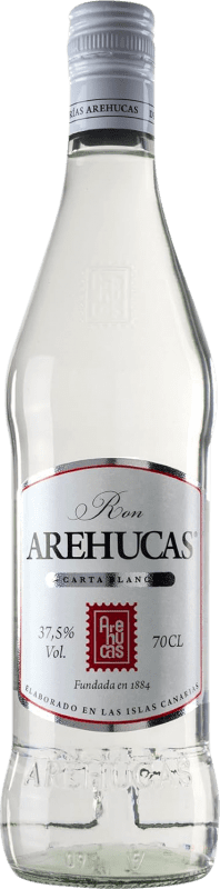 Spedizione Gratuita | Rum Arehucas Carta Blanca Isole Canarie Spagna 70 cl