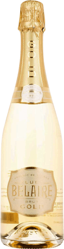 Free Shipping | White sparkling Luc Belaire Gold Luminous Bottle Brut Chardonnay 75 cl