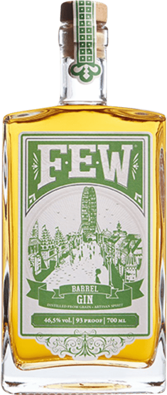 74,95 € Spedizione Gratuita | Gin FEW American Barrel Aged Gin