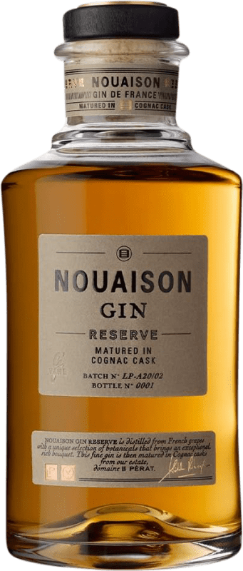 66,95 € Бесплатная доставка | Джин G'Vine Nouaison Gin Matured in Cognac Cask Резерв бутылка Medium 50 cl