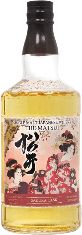 172,95 € Kostenloser Versand | Whiskey Single Malt The Kurayoshi Matsui Sakura Cask