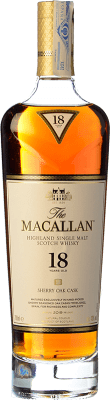 Whisky Single Malt Macallan Sherry Oak Cask — Barrica de Carvalho 18 Anos 70 cl