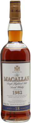 Single Malt Whisky Macallan Distilled 1982 Collection 18 Years 70 cl