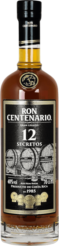 39,95 € | 朗姆酒 Centenario 哥斯达黎加 12 岁 70 cl