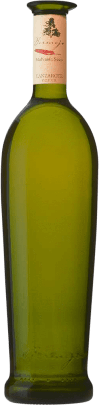 Free Shipping | White Wine Los Bermejos Volcánica Seco — Dry D.O. Lanzarote Canary Islands Spain Malvasia Eco — Organic 75 cl