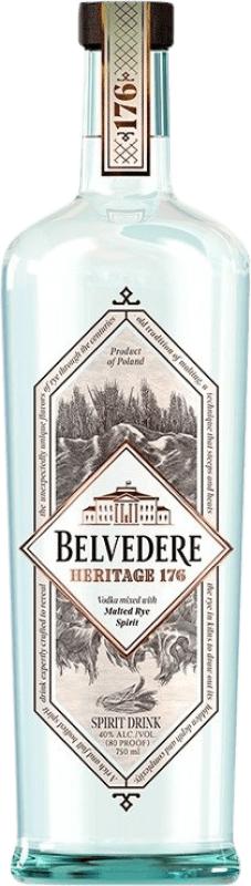 79,95 € 免费送货 | 伏特加 Belvedere Heritage 176