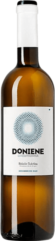 16,95 € | Vinho branco Doniene Gorrondona Txacoli de Álava D.O. Arabako Txakolina Espanha Hondarribi Zuri 75 cl