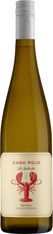 Spedizione Gratuita | Vino Bianco Casa Rojo La Gabacha D.O. Rueda Castilla y León Spagna Sauvignon 75 cl