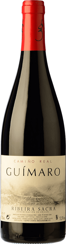 16,95 € | Red wine Guímaro Camiño Real D.O. Ribera del Duero Castilla y León Spain Mencía, Grenache Tintorera, Mouratón Bottle 75 cl