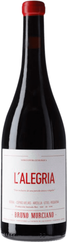 10,95 € Free Shipping | Red wine Murciano & Sampedro La Alegría D.O. Utiel-Requena Spain Bobal Bottle 75 cl