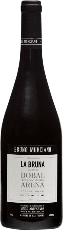 39,95 € Free Shipping | Red wine Murciano & Sampedro La Bruna D.O. Utiel-Requena Spain Bobal Bottle 75 cl