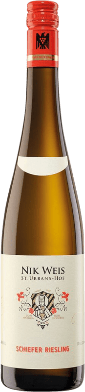 26,95 € Kostenloser Versand | Weißwein St. Urbans-Hof Nik Weis Schiefer Trocken Q.b.A. Mosel