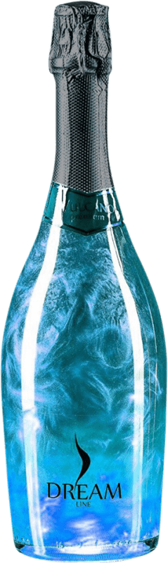 Free Shipping | White sparkling Dream Line World Blue Sky Spain 75 cl