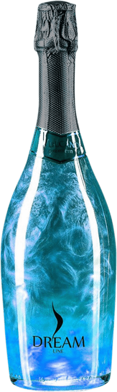 Free Shipping | White Sparkling Wine Dream Line World Sky Blue Edition Spain 75 cl
