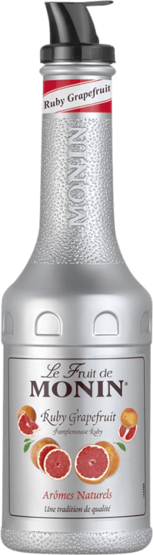 Envio grátis | Schnapp Monin Puré Pomelo Rosa Ruby Grapefruit França 70 cl Sem Álcool