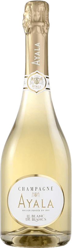 Бесплатная доставка | Белое игристое Maison Ayala Blanc de Blancs A.O.C. Champagne шампанское Франция Chardonnay 75 cl