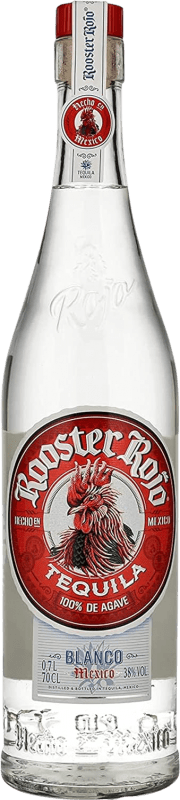 32,95 € Envio grátis | Tequila Finos Rooster Rojo Blanco — Branco