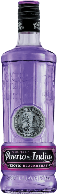 Free Shipping | Gin Puerto de Indias Blackberry Gin Mora 70 cl