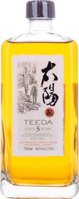 Free Shipping | Rum Helios Okinawa Teeda Aged Japanese Rum 5 Years 70 cl