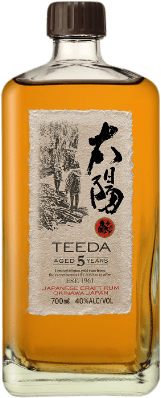 免费送货 | 朗姆酒 Helios Okinawa Teeda Barrel Aged — 橡木桶陈酿 日本 5 岁 70 cl