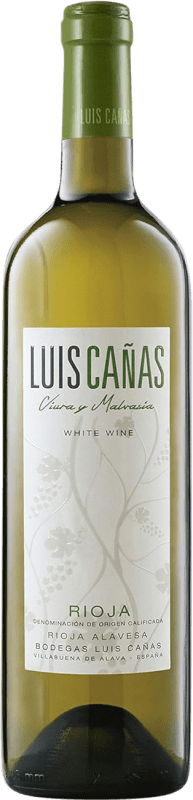 21,95 € | Белое вино Luis Cañas Viñas Viejas D.O.Ca. Rioja Ла-Риоха Испания Viura, Malvasía 75 cl