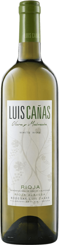Бесплатная доставка | Белое вино Luis Cañas Viñas Viejas VV Старые лозы D.O.Ca. Rioja Ла-Риоха Испания Viura, Malvasía 75 cl