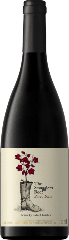 送料無料 | 赤ワイン Richard Kershaw The Smuggler's Boot A.V.A. Elgin Western Cape South Coast アメリカ Pinot Black 75 cl