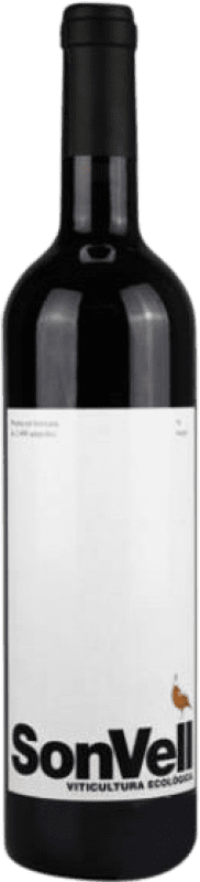 Free Shipping | Red wine Son Vell Vinyes i Vi I.G.P. Vi de la Terra de Illes Balears Balearic Islands Spain Callet, Fogoneu 75 cl