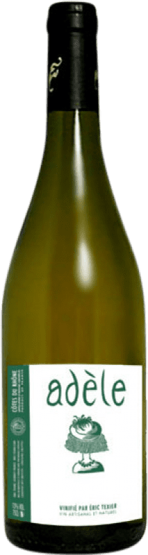 Бесплатная доставка | Белое вино Eric Texier Adele A.O.C. Côtes du Rhône Рона Франция Marsanne, Clairette Blanche 75 cl