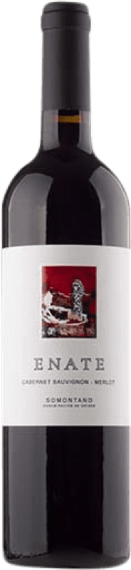 16,95 € | Red wine Enate Cabernet Sauvignon-Merlot D.O. Somontano Aragon Spain Merlot, Cabernet Sauvignon Magnum Bottle 1,5 L