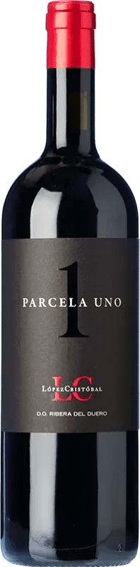36,95 € | Red wine López Cristóbal Parcela Uno D.O. Ribera del Duero Castilla y León Spain Tempranillo Bottle 75 cl