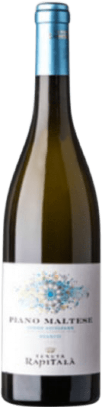 10,95 € Envio grátis | Vinho branco Rapitalà Piano Maltese I.G.T. Terre Siciliane