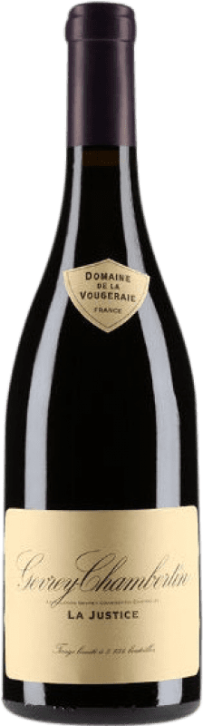 Free Shipping | Red wine Domaine de La Vougeraie La Justice A.O.C. Gevrey-Chambertin Burgundy France Pinot Black Organic 75 cl