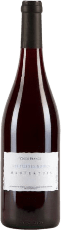 Free Shipping | Red wine Jean Maupertuis Les Pierres Noires Auvernia France Gamay Organic 75 cl