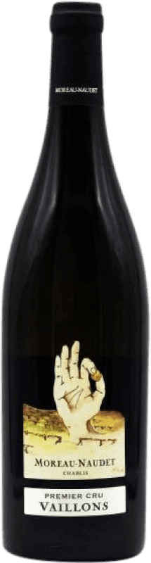 Free Shipping | White wine Moreau-Naudet Vaillons A.O.C. Chablis Burgundy France Chardonnay Organic 75 cl