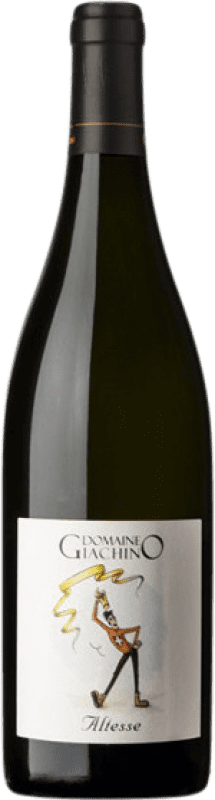Kostenloser Versand | Weißwein Domaine Giachino Roussette A.O.C. Savoie Savoia Frankreich Altesse Ökologisch 75 cl