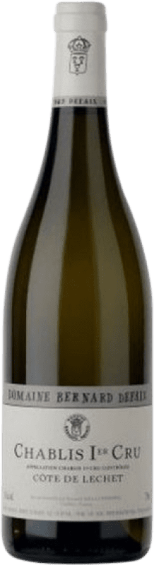 Spedizione Gratuita | Vino bianco Bernard Defaix Côte de Léchet A.O.C. Chablis Premier Cru Borgogna Francia Chardonnay Biologico 75 cl