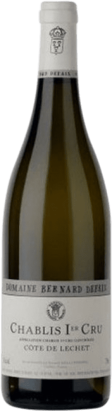 Free Shipping | White wine Bernard Defaix Côte de Léchet A.O.C. Chablis Premier Cru Burgundy France Chardonnay 75 cl