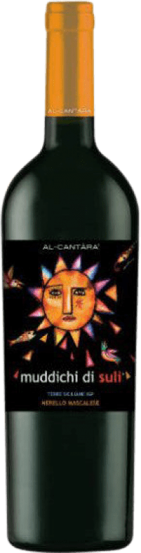 Envio grátis | Vinho Tinto Al-Cantàra Muddichi di Suli I.G.T. Terre Siciliane Sicília Itália Nerello Eco — Biológico 75 cl