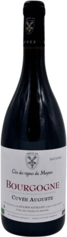 Free Shipping | Red wine Clos des Vignes du Mayne Julien Guillot Cuvée Auguste A.O.C. Bourgogne Burgundy France Pinot Black 75 cl